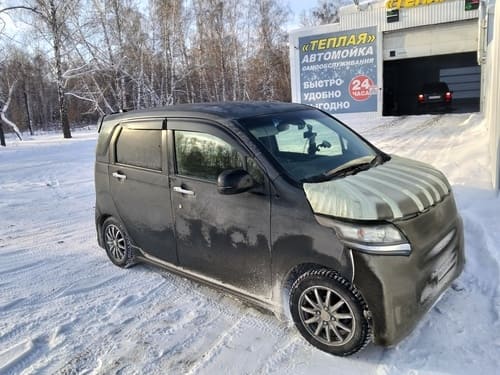 Грязный автомобиль после перегона