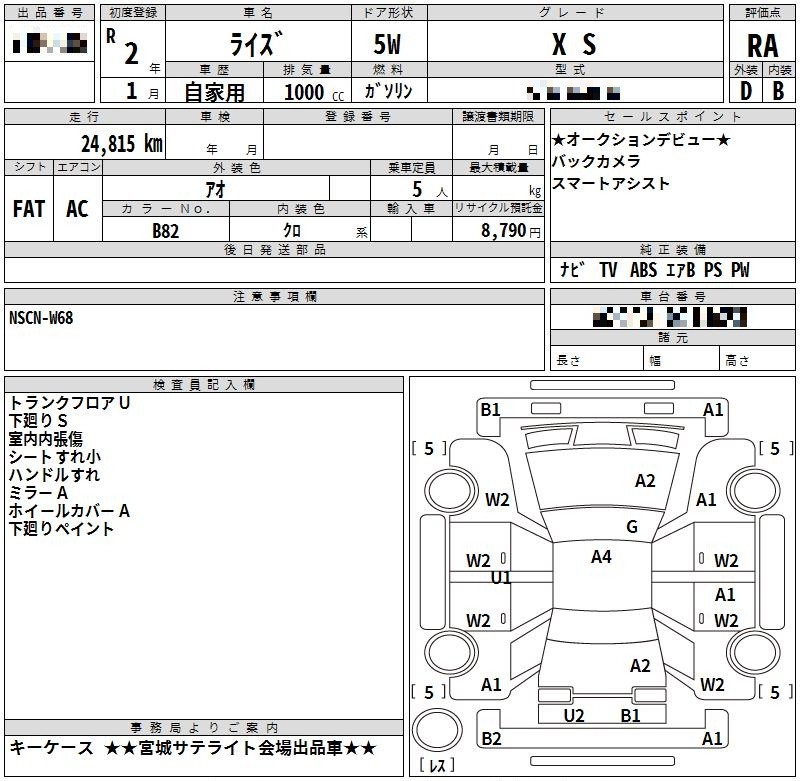 Аукционный лист